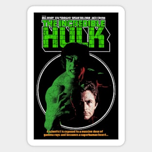 Hulk, DISTRESSED, Bruce Banner, Lou Ferrigno Magnet